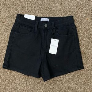 NWT Judy Blue Black High Waisted Shorts Sz Medium